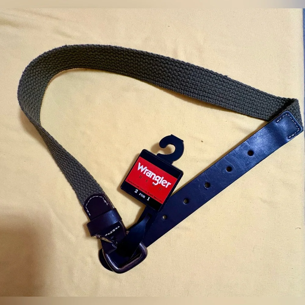 Boy’s Belt Bundle (3) NEW; Faux Leather Assorted Sizes and Colors